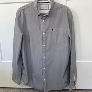 Original Penguin Casual Button Down Shirt, Mens Large. 100% Cotton